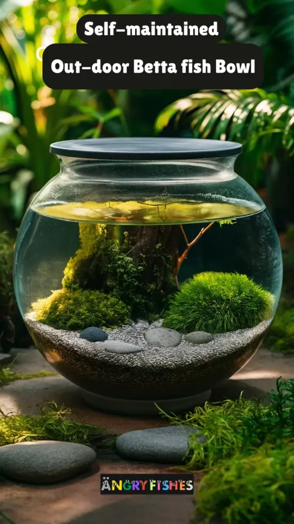 out-door betta fish bowl